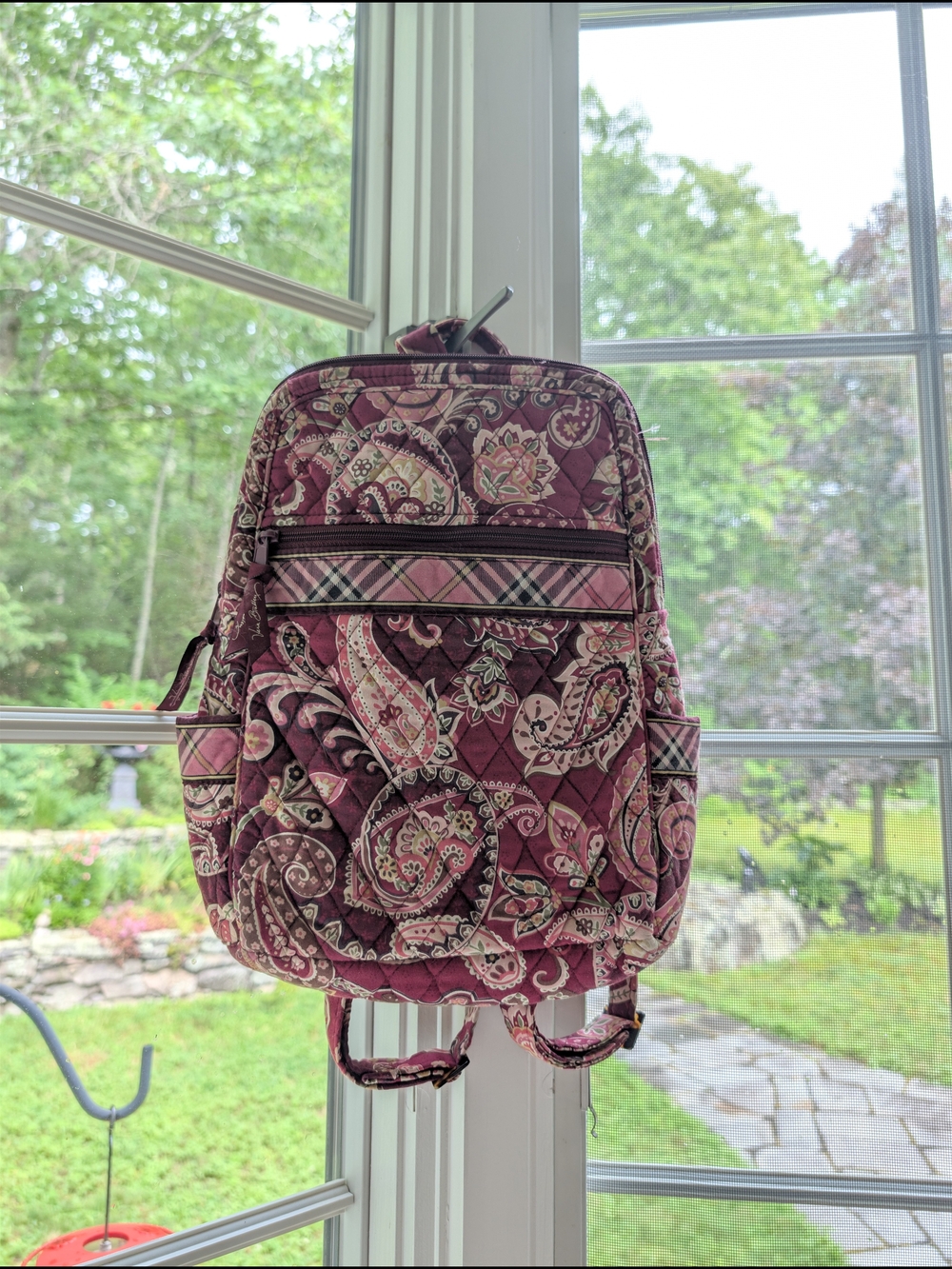 Retired Vera Bradley Backpack Purse